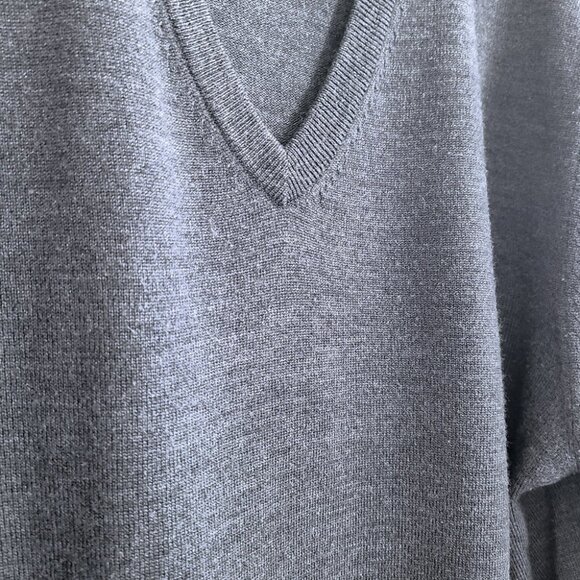 Brooks Brothers Men's 100% Wool Sweater V-Neck Large - Picture 3 of 5